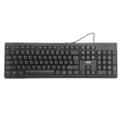 AOC KM160 Wired Keyboard & Mouse Combo Black