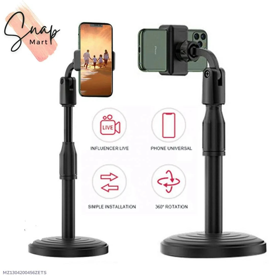 Premium Black ABS Plastic Tripod Stand for Secure Stability