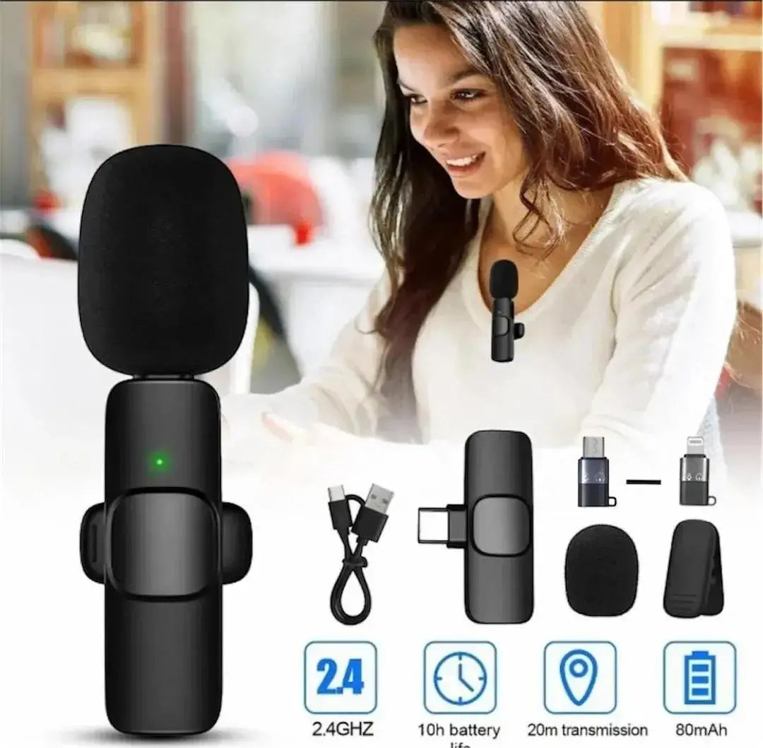Microphone for vlogging