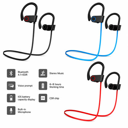 Wireless Bluetooth Headphones With | Mic Noise Cancelling Headsets Stereo Sound Earphones | Sports Gaming Headphones Supports